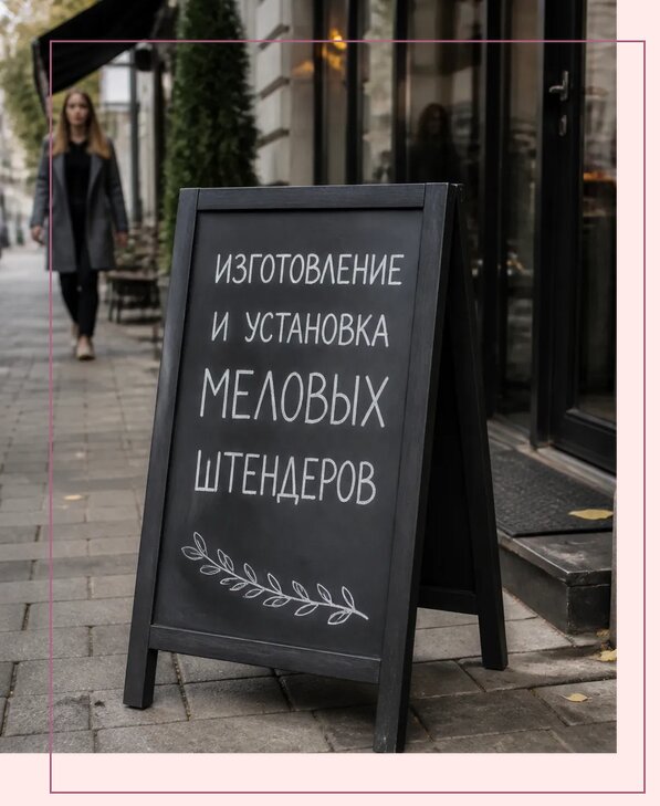 Меловые штендеры в Качканаре по цене от 6664 р. | Аванза-Кчк